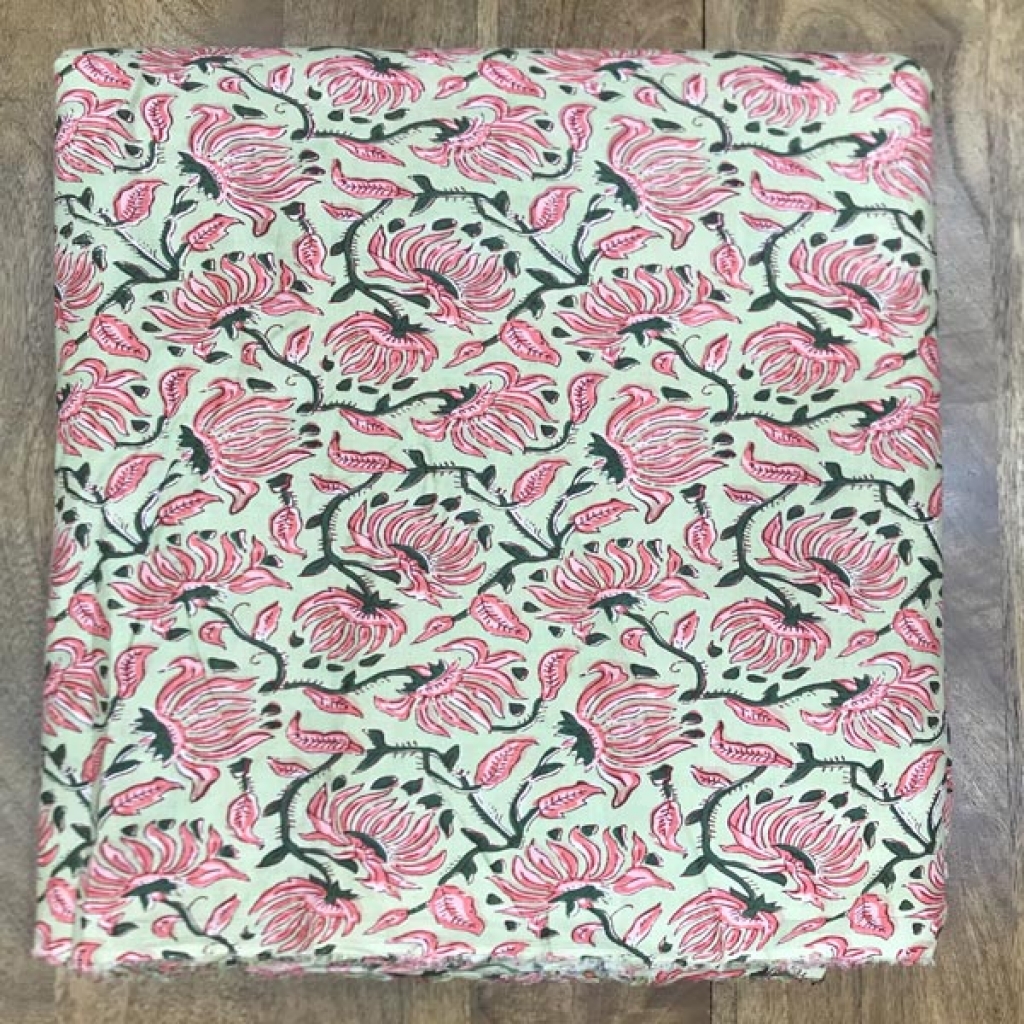 New Big Floral Print Cotton Fabric Sewing Fabric for Dress Making Quilting Fabric