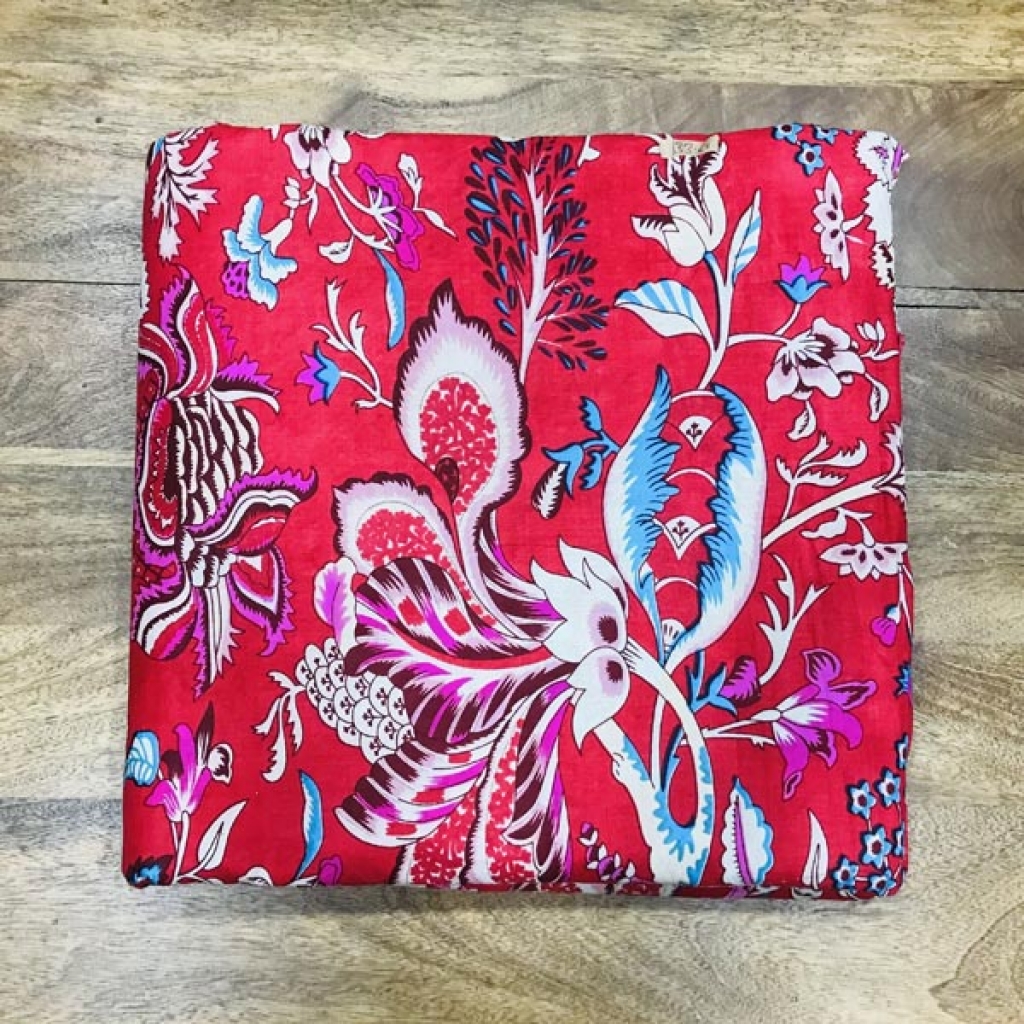 New Letast Big Floral Arrivel New Print Cotton Fabric Sewing Fabric for Dress Making Quilting Fabric