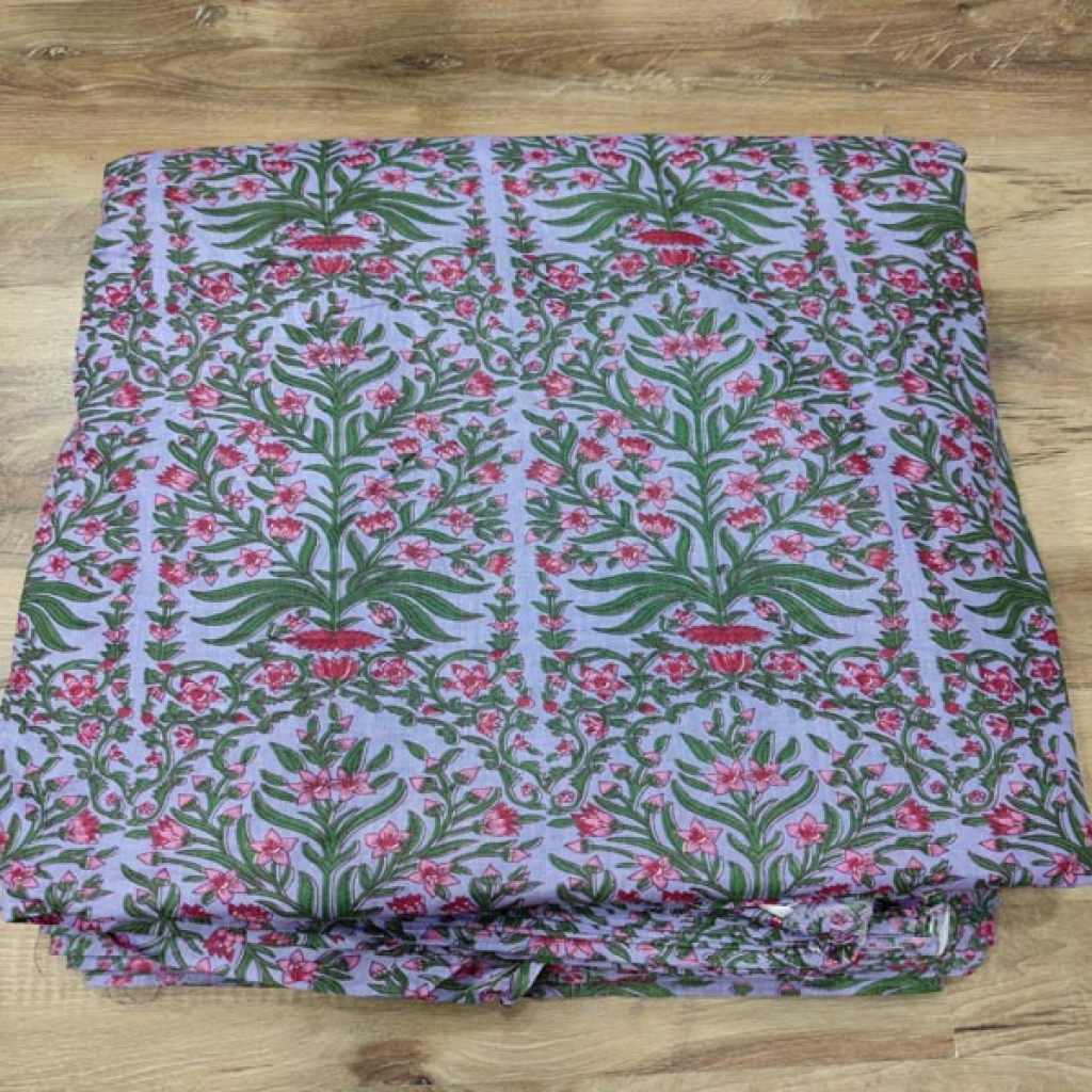 New Arrival Big Floral Multicolor Base Print Cotton Fabric Sewing Fabric for Dress Making Quilting Fabric