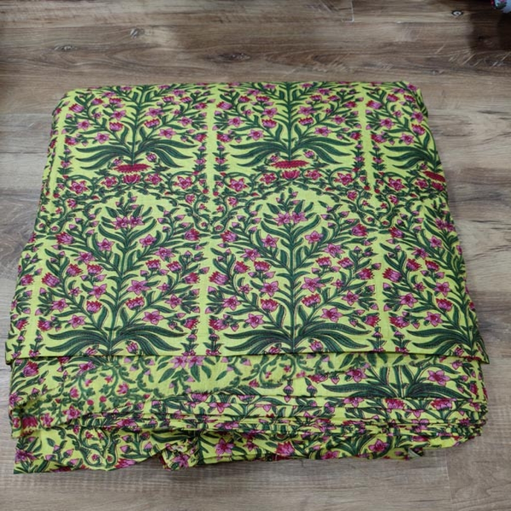 New Arrival Big Floral Multicolor Base Print Cotton Fabric Sewing Fabric for Dress Making Quilting Fabric