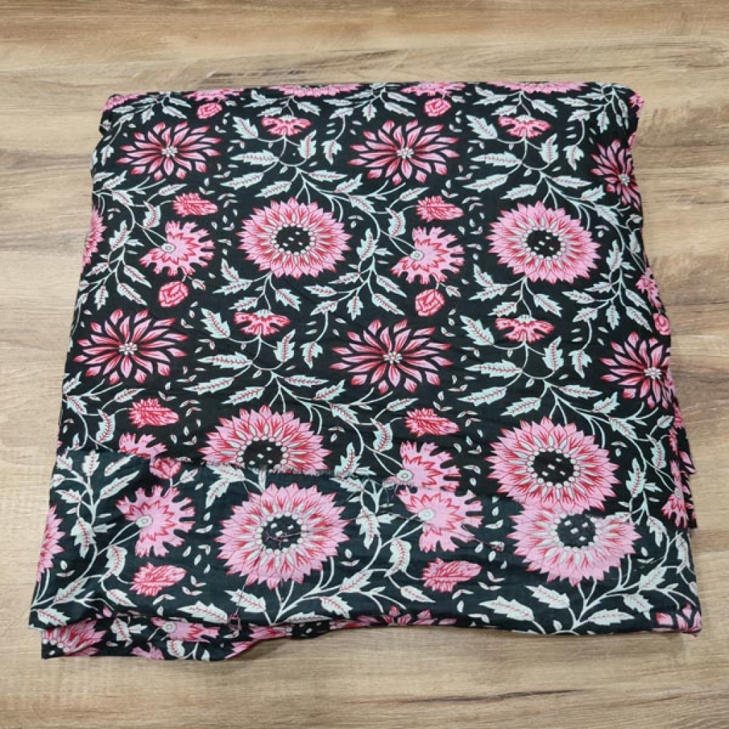 New Arrivel Letast Good Design Big Floral Prints Cotton Fabric Sewing Fabric for Dress Making Quilting Fabric