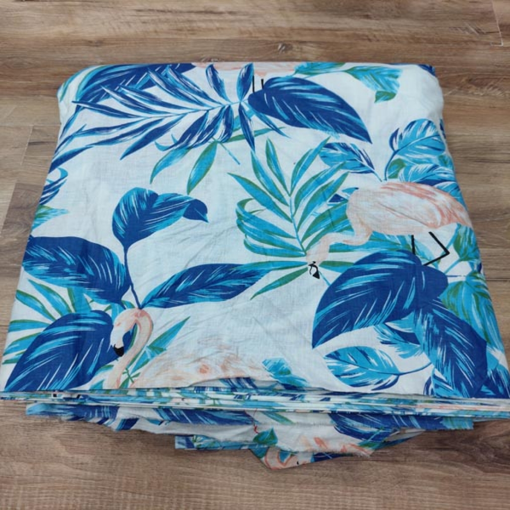 New Arrivel Letast Design Big Floral Print Cotton Fabric Sewing Fabric for Dress Making Quilting Fabric