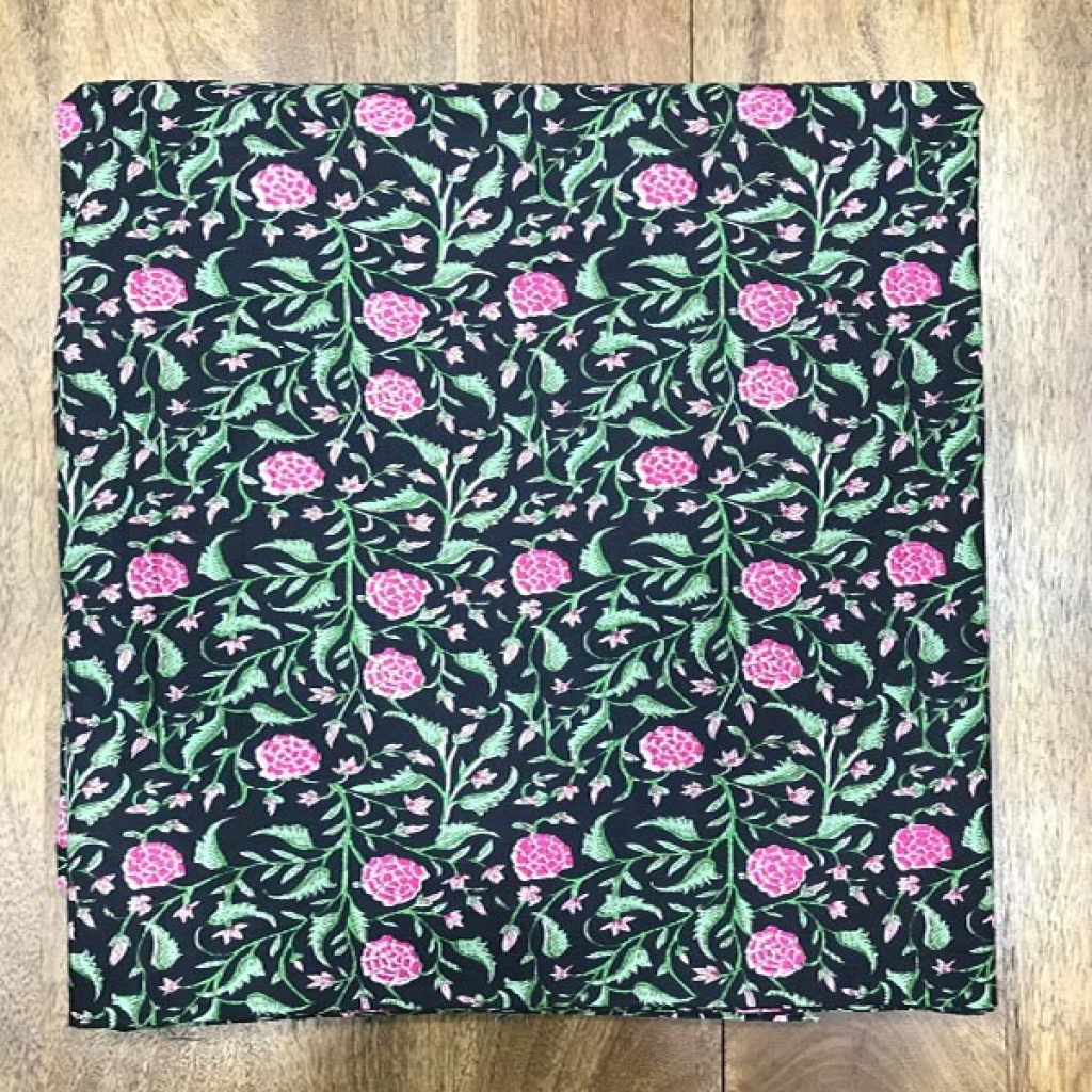 Small Floral Print Cotton Fabric Sewing Fabric for Dress Making Quilting Fabric