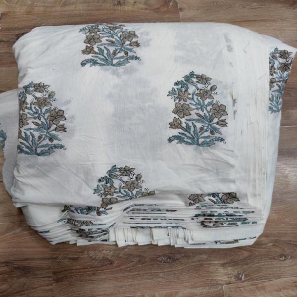 Big Boota New Design And Color Hand Block PrintCotton Fabric Sewing Fabric for Dress Making Quilting Fabric Kimono Bags