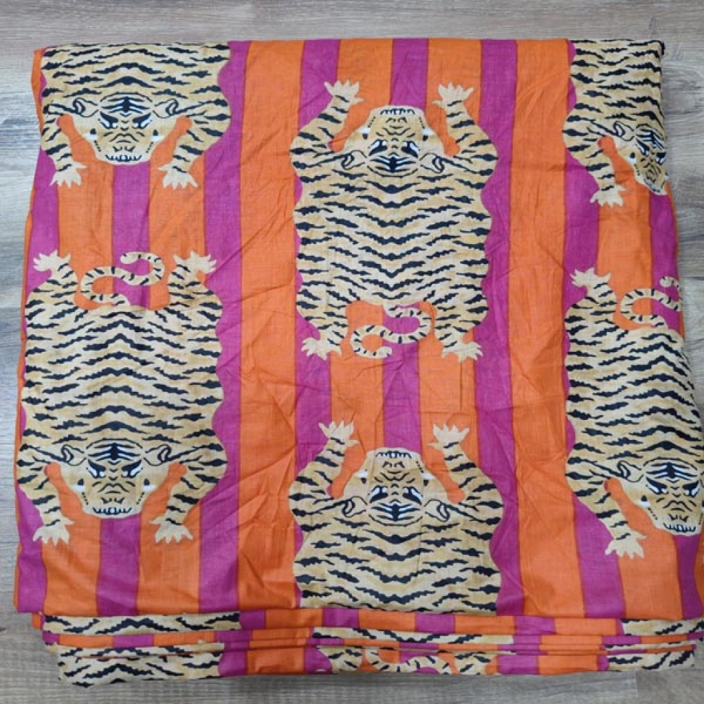 New Tiger  Print Cotton Fabric Sewing Fabric for Dress Making Quilting Fabric