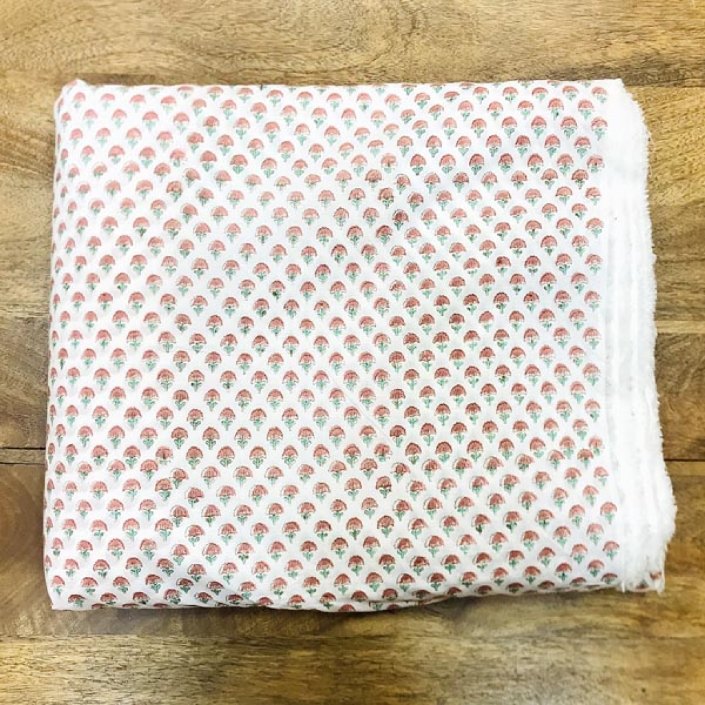 Small Buti Arrivel New Design Block Prints Cotton Fabric Sewing Fabric for Dress Making Quilting Fabric Kimono