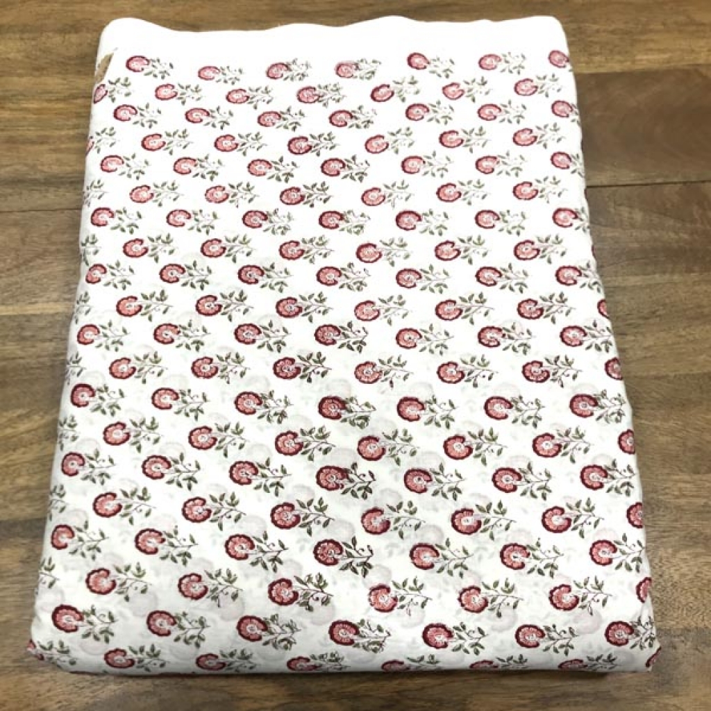 Small Buti Arrivel New Design Block Prints Cotton Fabric Sewing Fabric for Dress Making Quilting Fabric Kimono