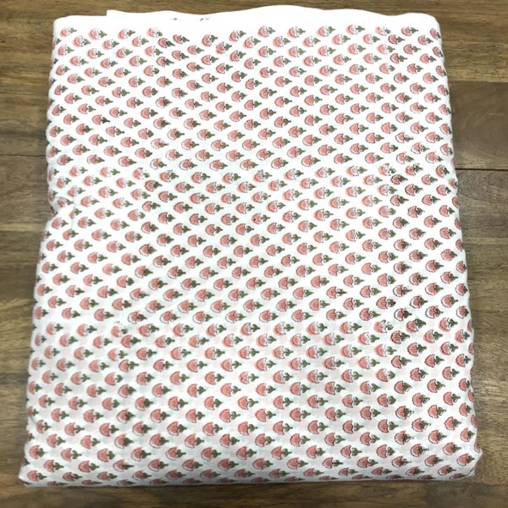 Small Buti Arrivel New Design Block Prints Cotton Fabric Sewing Fabric for Dress Making Quilting Fabric Kimono
