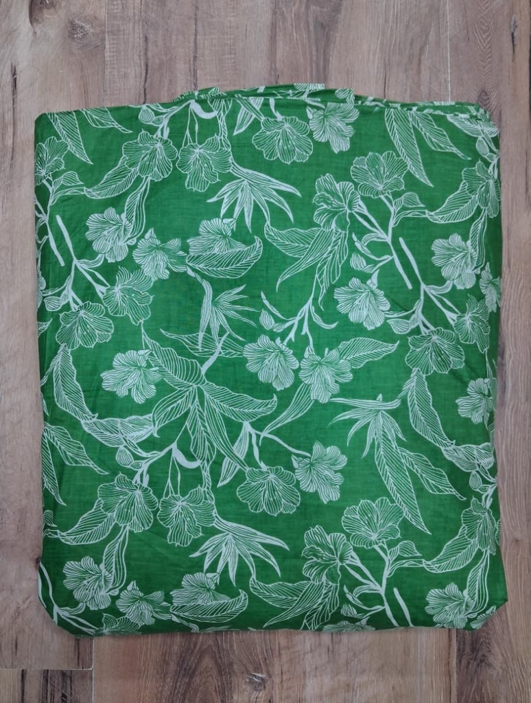 Cotton Screen Printed 60's Fabric