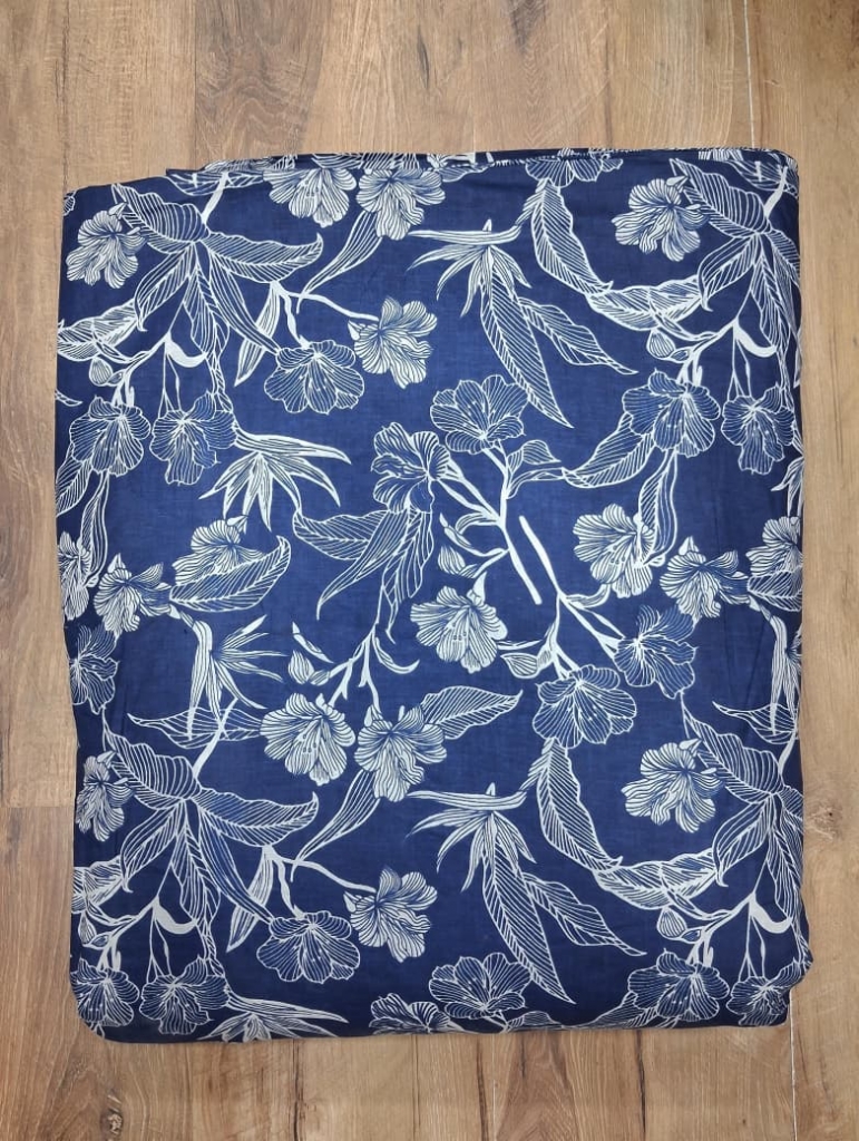 Cotton Screen Printed 60's Fabric