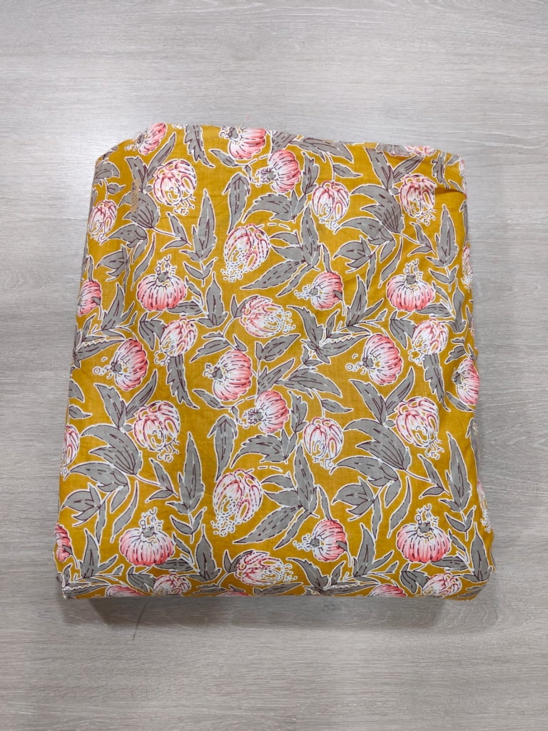 Screen Printed Cotton Cambric 60's Fabric